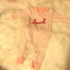 Cat & Jack Valentine’s Day onesie. Size 3-6 months